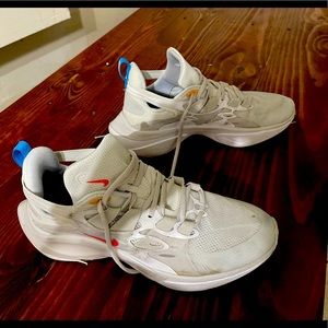 Nike athletic shoes. Very comfortable. All day for